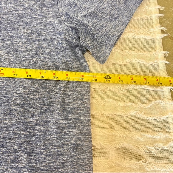 J Crew Shirt Adult SZ XL Preppy Collared Performance Casual Golf Polo Blue Mens - Picture 9 of 9